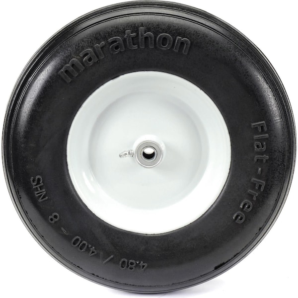 Marathon Industries Marathon Flat Free Cart Tire 00065 Zoro